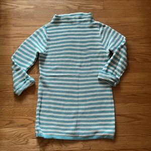 Boden Blue and White Striped Sweater Size 6 fits like a 4/6 or small